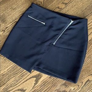Black Asymmetrical Skirt - Size 8